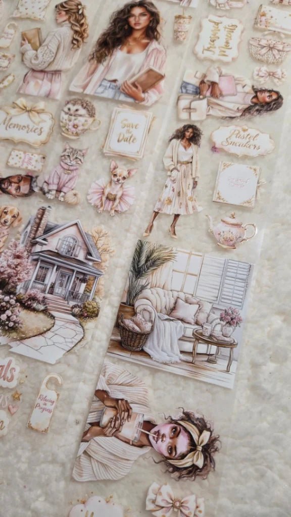 Pet Tape - Lana - 70 mm - Charming Plans - 4 - Lana's Scrap Shop - Tidformera