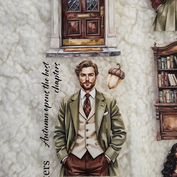 Pet Tape - Lana - 70 mm - Cozy Chapters - 5 - Lana's Scrap Shop - Tidformera