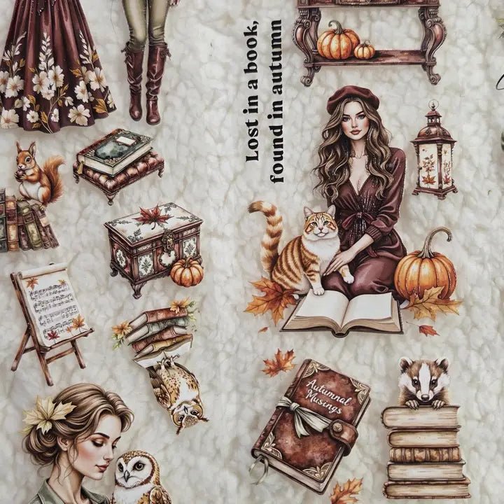 Pet Tape - Lana - 70 mm - Cozy Chapters - 4 - Lana's Scrap Shop - Tidformera