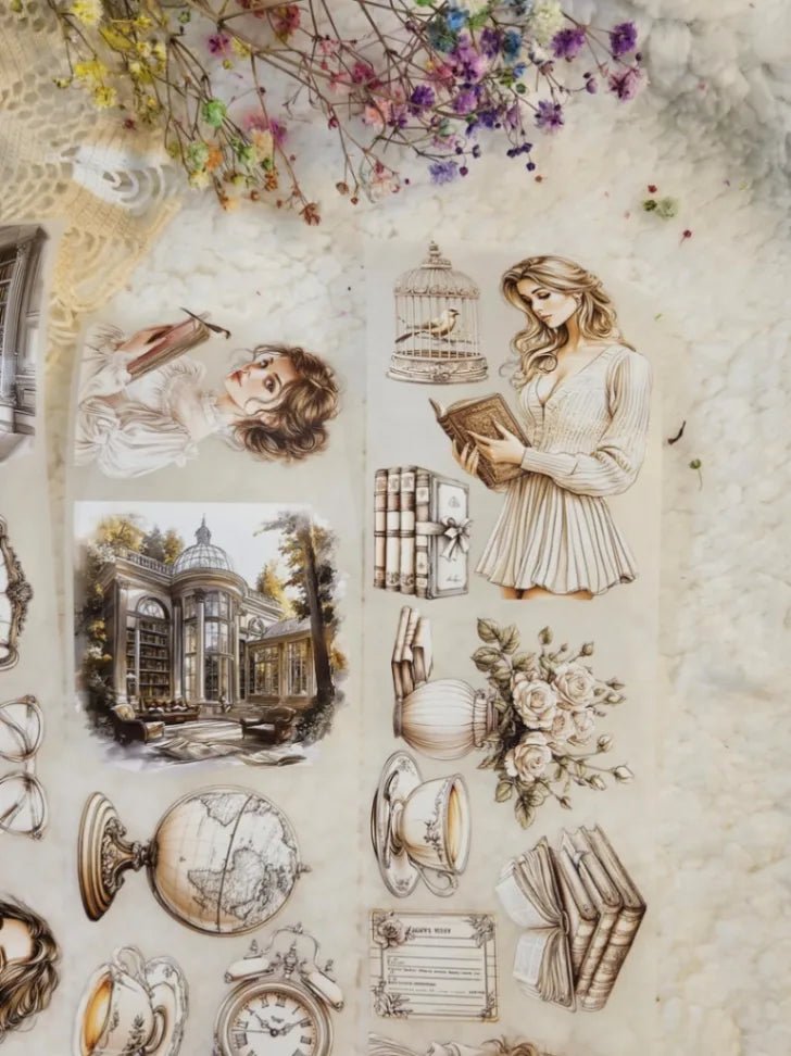 Pet Tape - Lana - 70 mm - Library - 11 - Lana's Scrap Shop - Tidformera