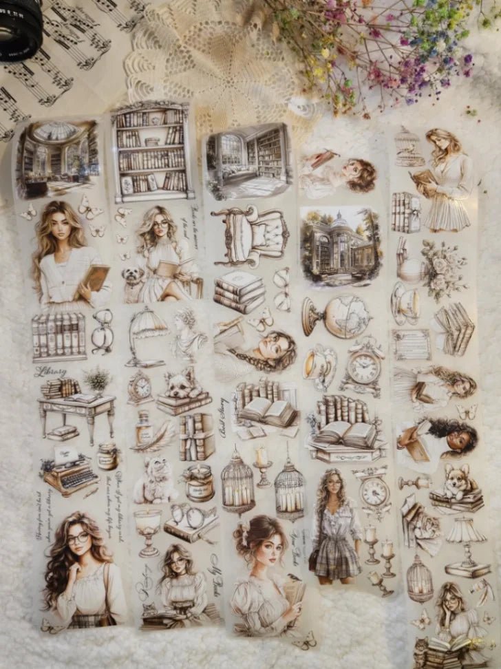 Pet Tape - Lana - 70 mm - Library - 1 - Lana's Scrap Shop - Tidformera