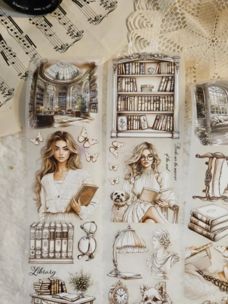 Pet Tape - Lana - 70 mm - Library - 7 - Lana's Scrap Shop - Tidformera