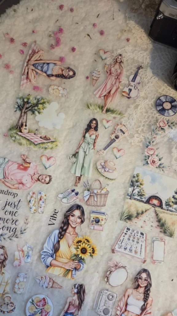 Pet Tape - Lana - 70 mm - Music Festival - 7 - Lana's Scrap Shop - Tidformera