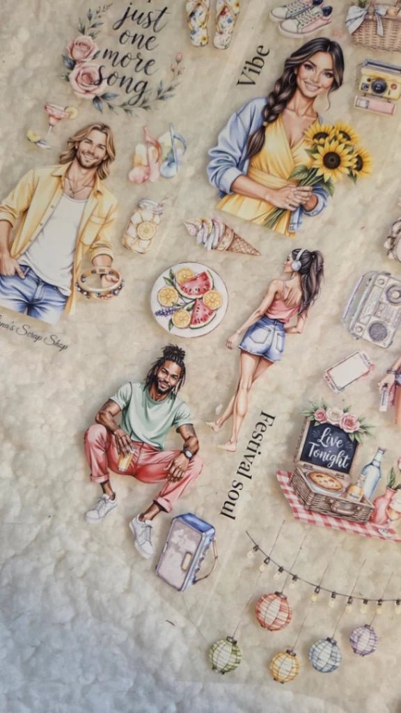 Pet Tape - Lana - 70 mm - Music Festival - 4 - Lana's Scrap Shop - Tidformera