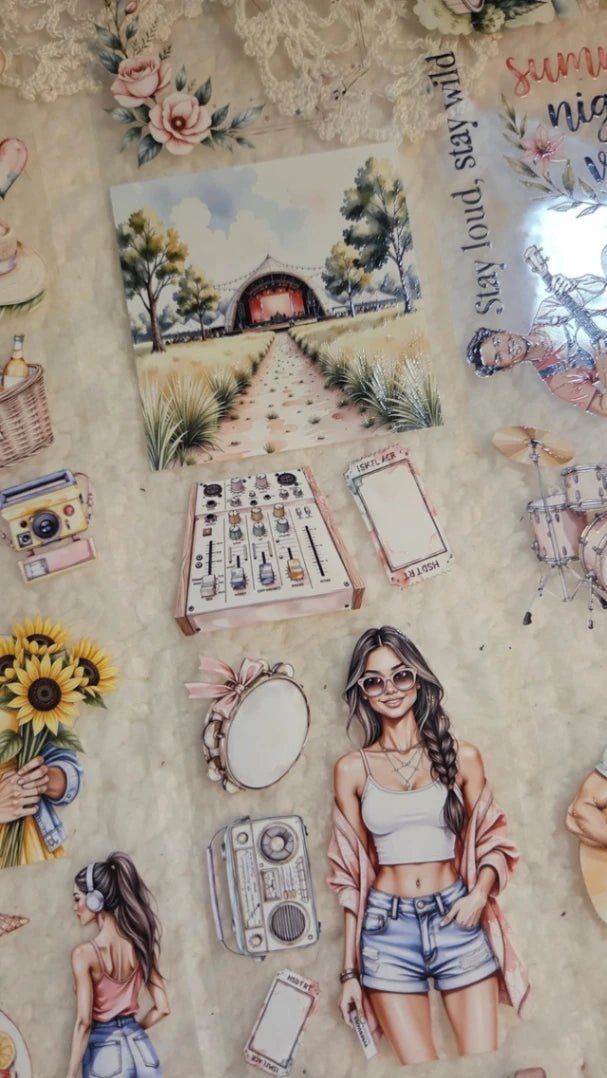 Pet Tape - Lana - 70 mm - Music Festival - 5 - Lana's Scrap Shop - Tidformera