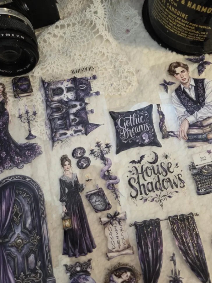 Pet Tape - Lana - 70 mm - Night Whispers - 7 - Lana's Scrap Shop - Tidformera