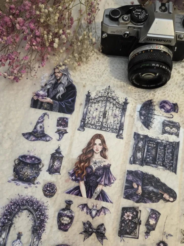 Pet Tape - Lana - 70 mm - One Witch Story - 6 - Lana's Scrap Shop - Tidformera