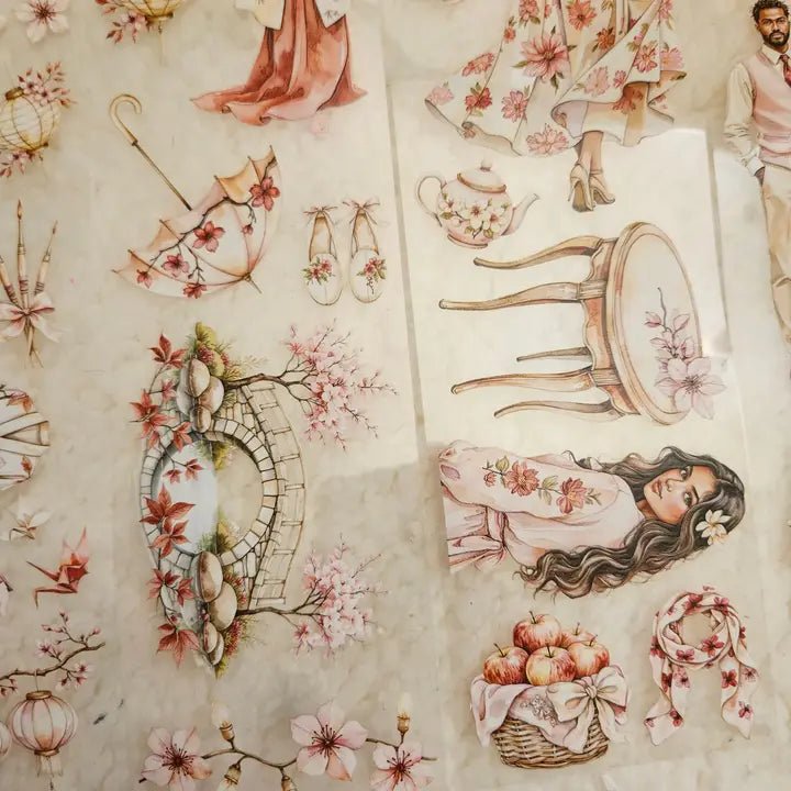 Pet Tape - Lana - 70 mm - Sakura Ineffabilis - 3 - Lana's Scrap Shop - Tidformera