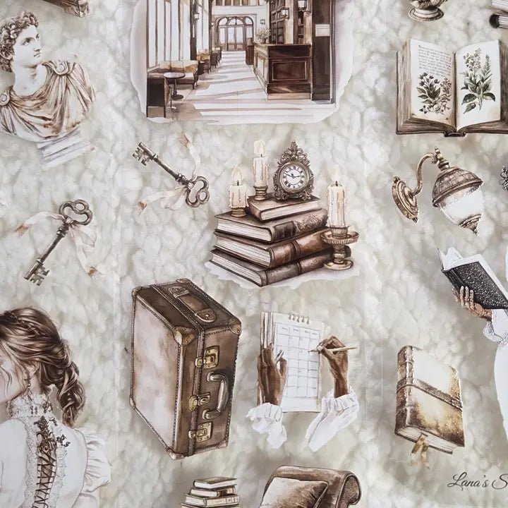 Pet Tape - Lana - 70 mm - Secrets of Timeless Halls - 4 - Lana's Scrap Shop - Tidformera