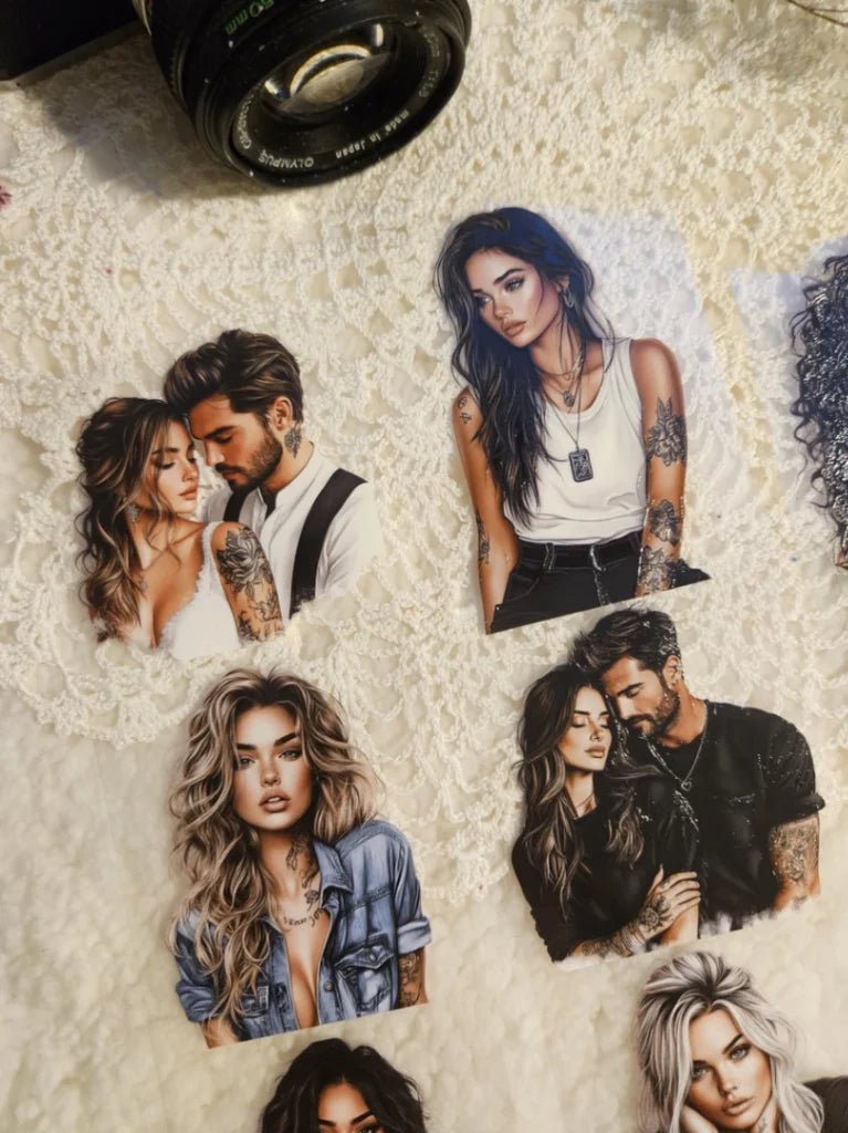 Pet Tape - Lana - 70 mm - Tattoo Girls - 5 - Lana's Scrap Shop - Tidformera