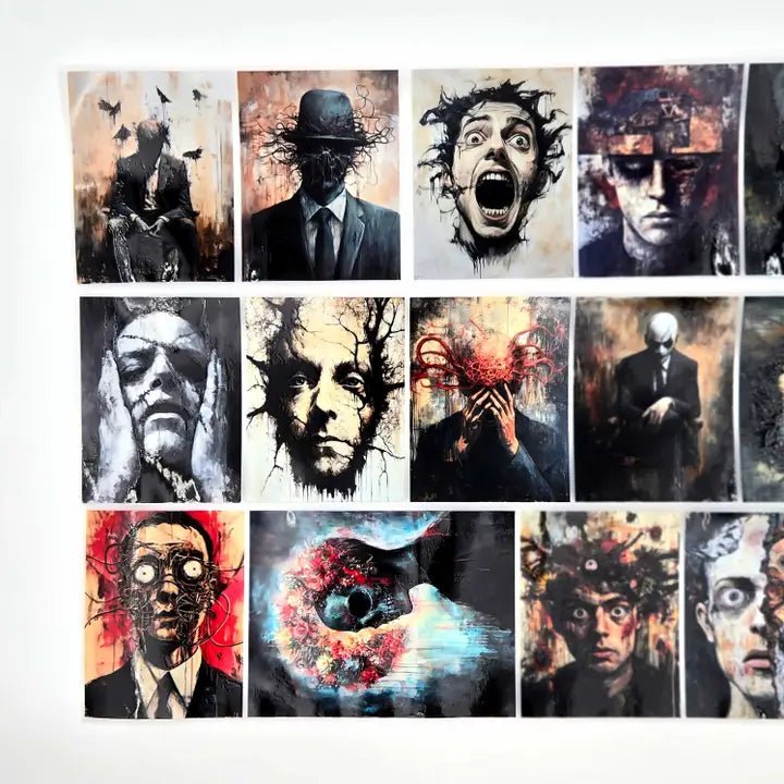 Pet Tape - MIC - Canvas of Carnage Glossy & Embossed 60 mm - 5 - MIC & MIM Premium Paper Shop - Tidformera