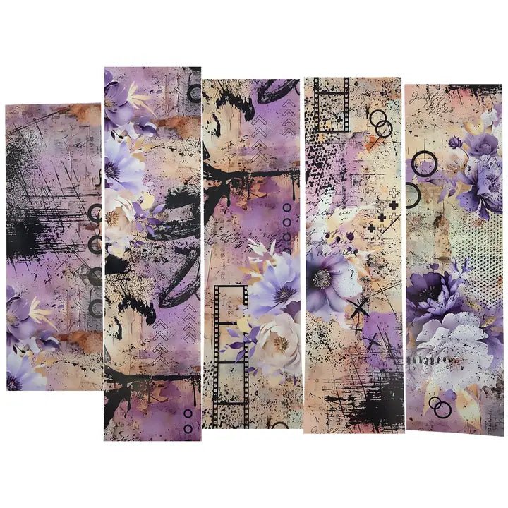 Pet Tape - MIC - Deadflower Static Glossy & Embossed 70 mm - 3 - MIC & MIM Premium Paper Shop - Tidformera