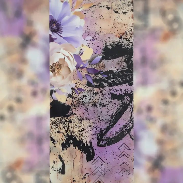 Pet Tape - MIC - Deadflower Static Glossy & Embossed 70 mm - 2 - MIC & MIM Premium Paper Shop - Tidformera