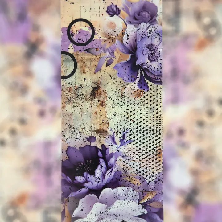 Pet Tape - MIC - Deadflower Static Glossy & Embossed 70 mm - 4 - MIC & MIM Premium Paper Shop - Tidformera