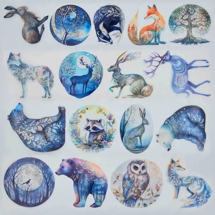 Pet Tape - MIC - Ethereal Wilderness Foiled & Embossed 60 mm - 6 - MIC & MIM Premium Paper Shop - Tidformera