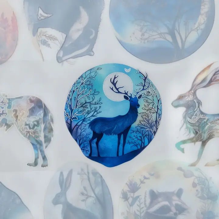 Pet Tape - MIC - Ethereal Wilderness Foiled & Embossed 60 mm - 4 - MIC & MIM Premium Paper Shop - Tidformera