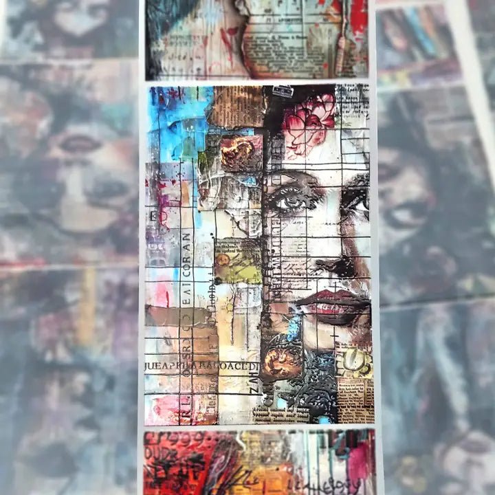 Pet Tape - MIC - Layered Whispers Glossy & Embossed 70 mm - 3 - MIC & MIM Premium Paper Shop - Tidformera