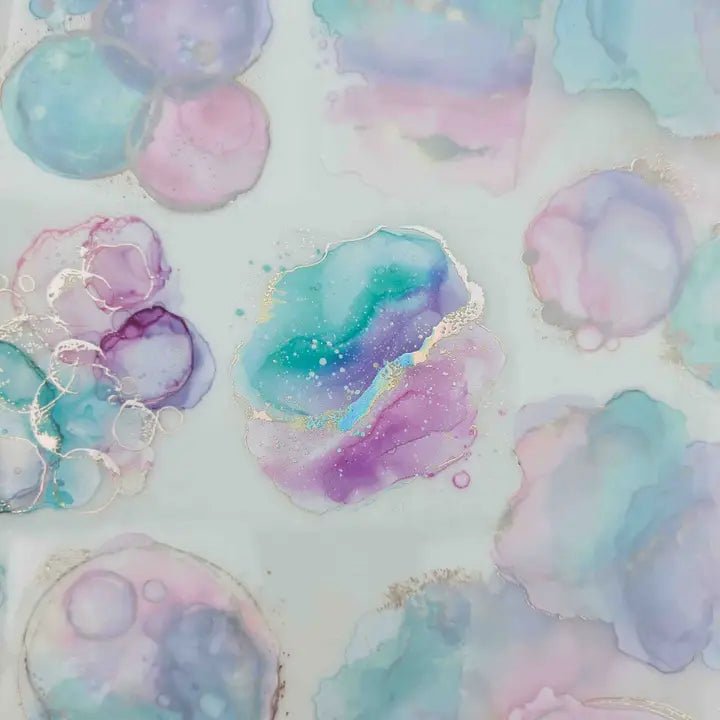 Pet Tape - MIC - Mermaid Splash Foiled & Embossed 60 mm - 5 - MIC & MIM Premium Paper Shop - Tidformera