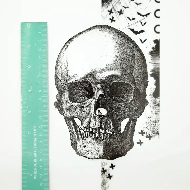 Pet Tape - MIC - Petals & Bones Glossy & Embossed 70 mm - 3 - MIC & MIM Premium Paper Shop - Tidformera