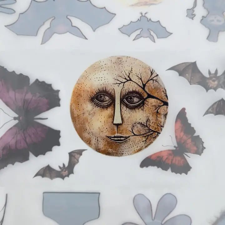 Pet Tape - MIC - Strangers in the Night Glossy & Embossed 60 mm - 3 - MIC & MIM Premium Paper Shop - Tidformera