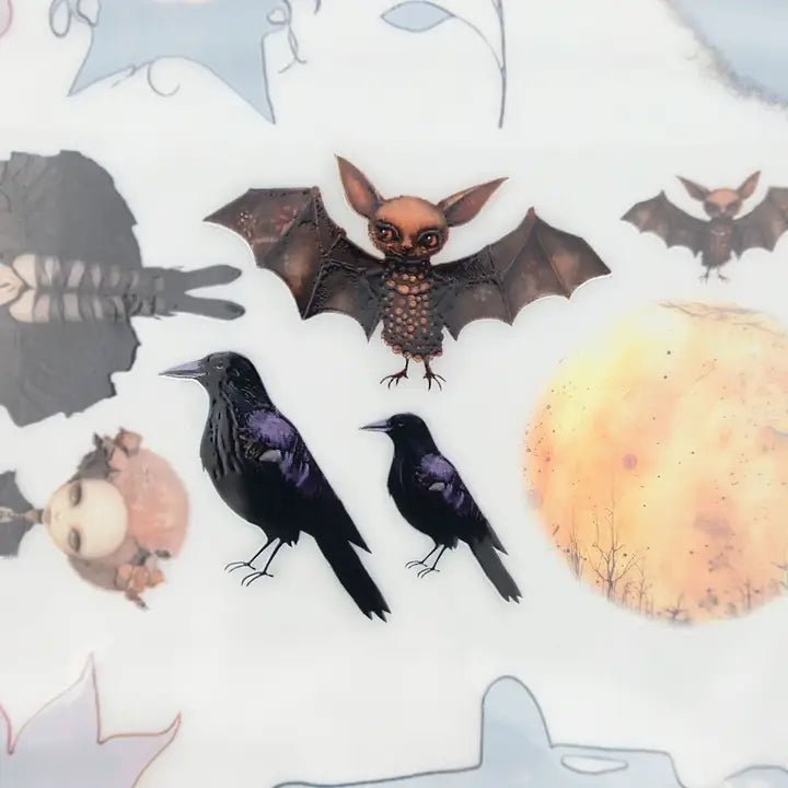 Pet Tape - MIC - Strangers in the Night Glossy & Embossed 60 mm - 4 - MIC & MIM Premium Paper Shop - Tidformera