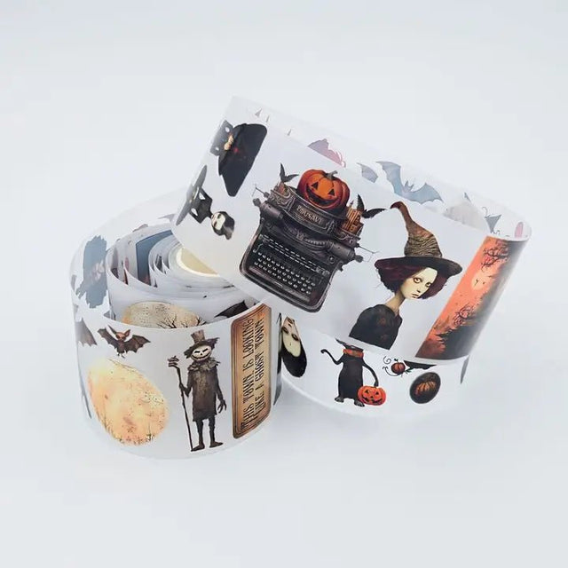 Pet Tape - MIC - Strangers in the Night Glossy & Embossed 60 mm - 1 - MIC & MIM Premium Paper Shop - Tidformera