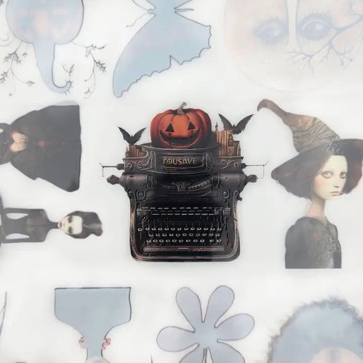 Pet Tape - MIC - Strangers in the Night Glossy & Embossed 60 mm - 5 - MIC & MIM Premium Paper Shop - Tidformera