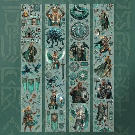 Pet tape Odin's Realm - 60 mm - 2 - Scrapbook Resource Co - Tidformera