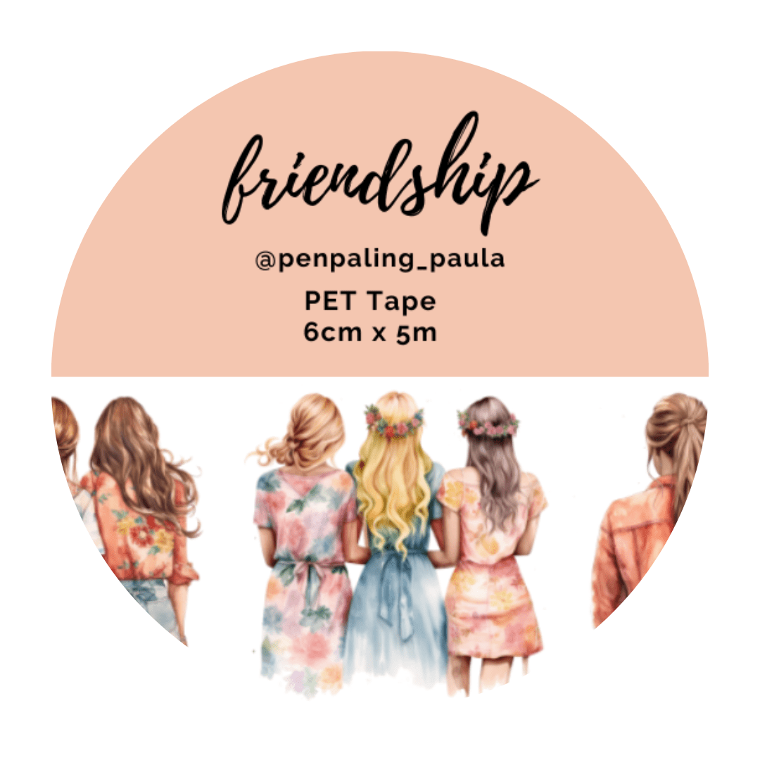 Pet Tape - Penpaling Paula - Friendship - 1 - Penpaling Paula - Tidformera