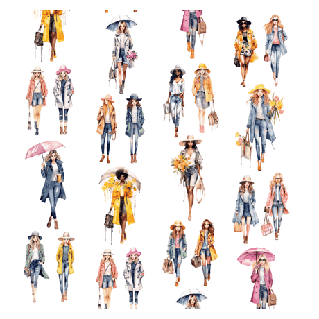 Pet Tape - Penpaling Paula - Spring fashion - 2 - Penpaling Paula - Tidformera