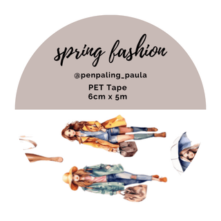 Pet Tape - Penpaling Paula - Spring fashion - 1 - Penpaling Paula - Tidformera