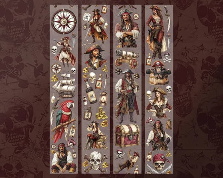 Pet tape Pirate Coast - 60 mm - 2 - Scrapbook Resource Co - Tidformera