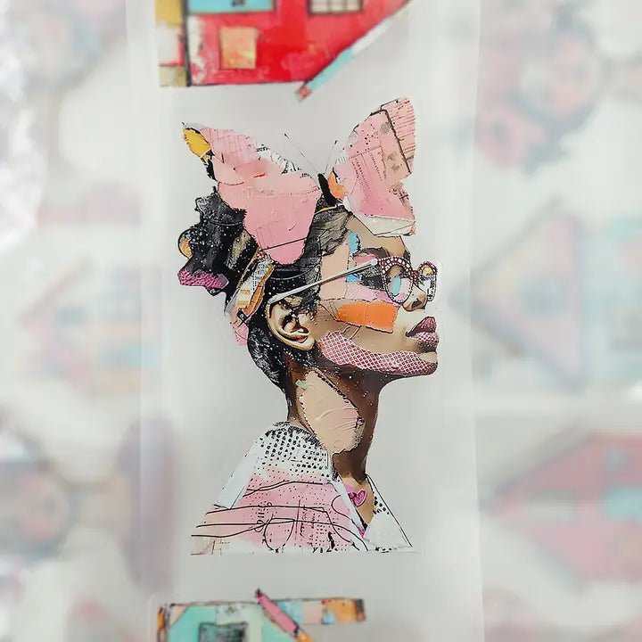 Pet Tape Pre - cut - MIC - Blooming Street 3D Glossy 70 mm - 5 - MIC & MIM Premium Paper Shop - Tidformera