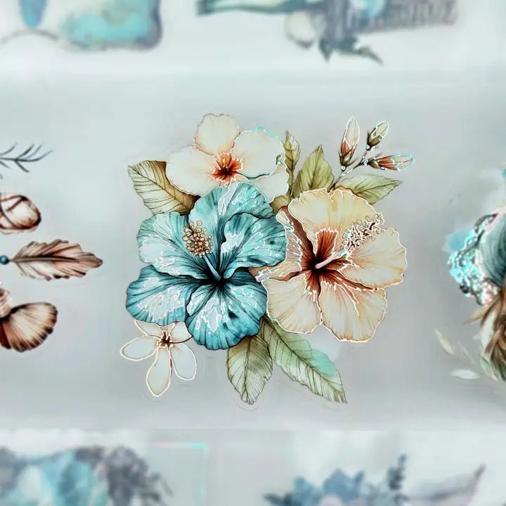 Pet Tape Pre - cut - MIC - Boho Beach 70 mm - 6 - MIC & MIM Premium Paper Shop - Tidformera