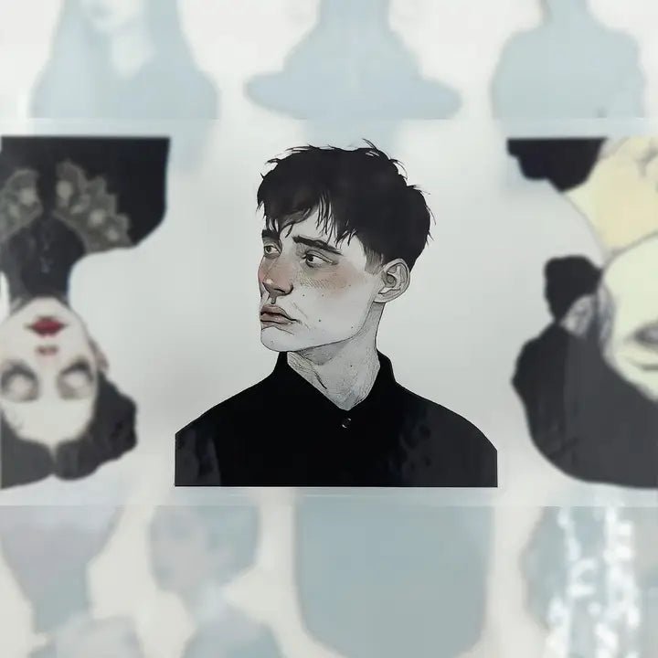 Pet Tape Pre - cut - MIC - Gothic Companions 3D Glossy 70 mm - 4 - MIC & MIM Premium Paper Shop - Tidformera