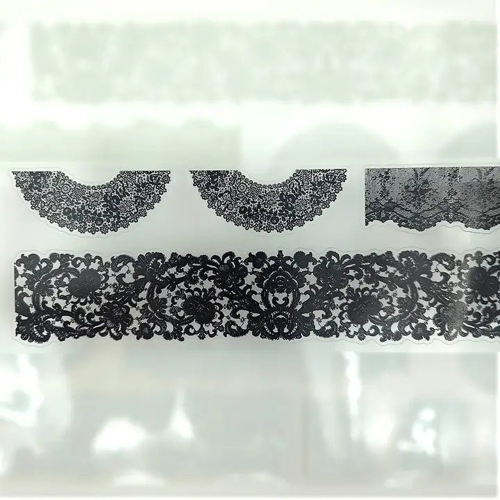 Pet Tape Pre - cut - MIC - The Lacekeeper 3D Glossy 70 mm - 3 - MIC & MIM Premium Paper Shop - Tidformera