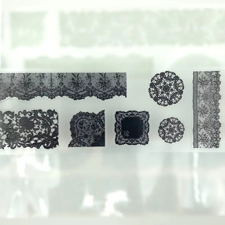 Pet Tape Pre - cut - MIC - The Lacekeeper 3D Glossy 70 mm - 9 - MIC & MIM Premium Paper Shop - Tidformera