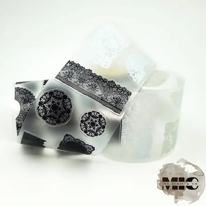 Pet Tape Pre - cut - MIC - The Lacekeeper 3D Glossy 70 mm - 1 - MIC & MIM Premium Paper Shop - Tidformera