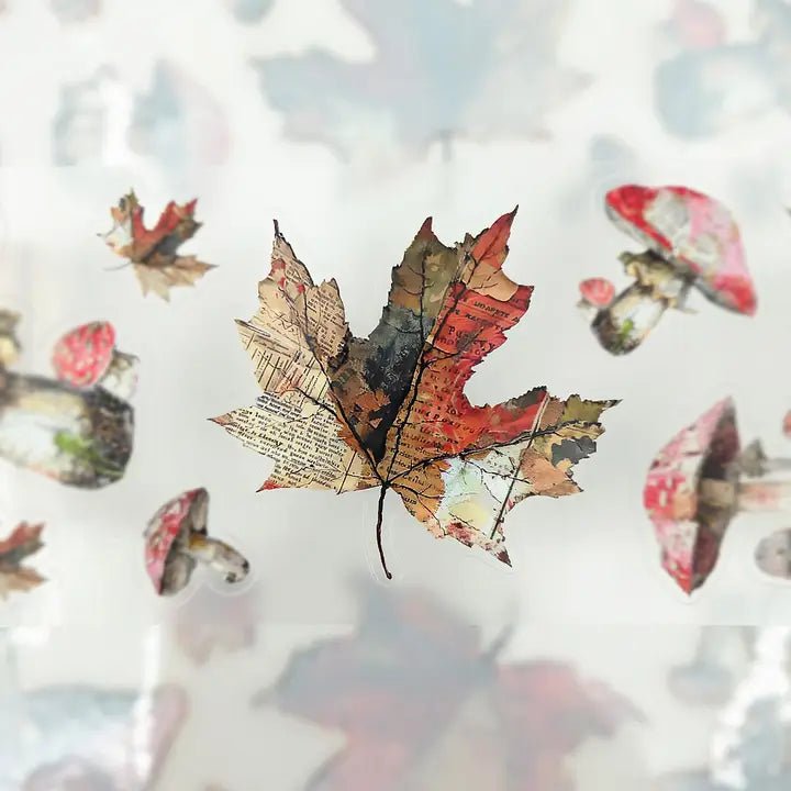 Pet Tape Pre - cut - MIC - Toadstool Trails 3D Glossy 70 mm - 4 - MIC & MIM Premium Paper Shop - Tidformera