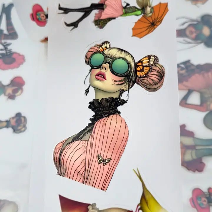 Pet Tape Pre - cut - MIC - Whimfolk 3D Glossy 70 mm - 3 - MIC & MIM Premium Paper Shop - Tidformera