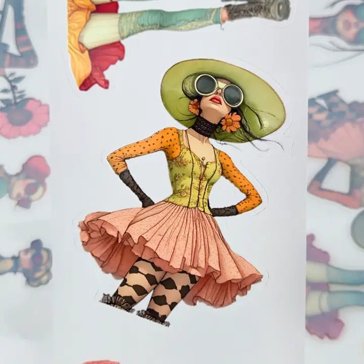 Pet Tape Pre - cut - MIC - Whimfolk 3D Glossy 70 mm - 5 - MIC & MIM Premium Paper Shop - Tidformera