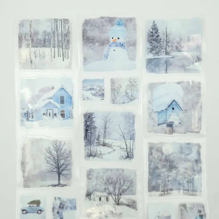 Pet Tape Pre - cut - MIC - Whispers of Frost 70 mm - 3 - MIC & MIM Premium Paper Shop - Tidformera