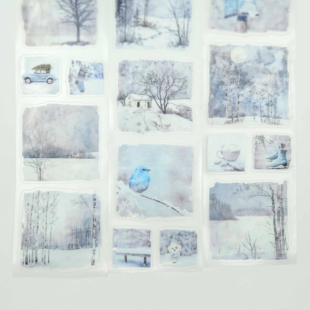 Pet Tape Pre - cut - MIC - Whispers of Frost 70 mm - 7 - MIC & MIM Premium Paper Shop - Tidformera