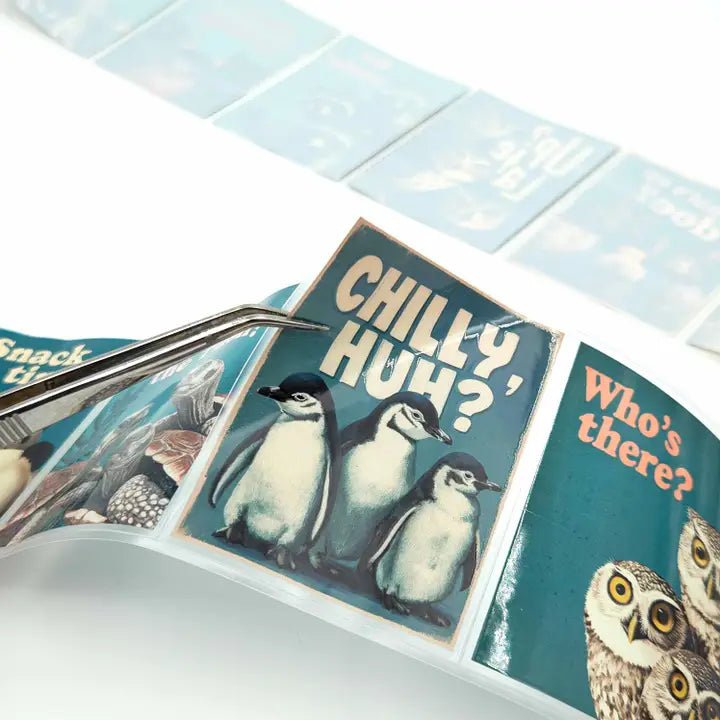 Pet Tape Pre - cut - MIC - Who's There? 70 mm - 1 - MIC & MIM Premium Paper Shop - Tidformera