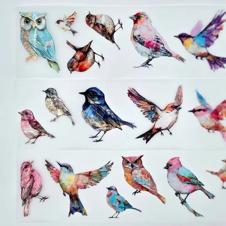 Pet Tape Pre - cut - MIC - Wings of Wonder 3D Glossy 70 mm - 7 - MIC & MIM Premium Paper Shop - Tidformera