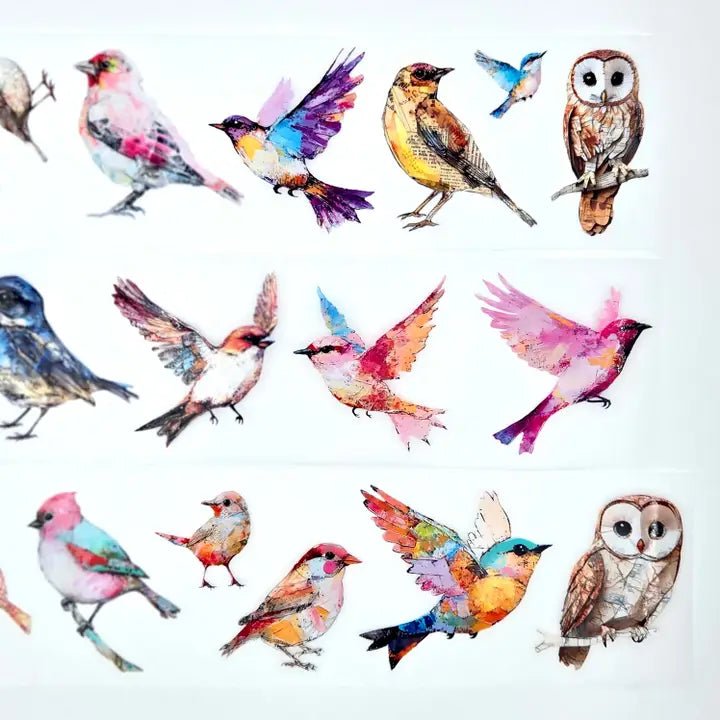 Pet Tape Pre - cut - MIC - Wings of Wonder 3D Glossy 70 mm - 3 - MIC & MIM Premium Paper Shop - Tidformera