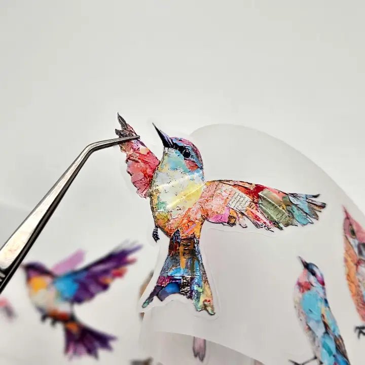 Pet Tape Pre - cut - MIC - Wings of Wonder 3D Glossy 70 mm - 2 - MIC & MIM Premium Paper Shop - Tidformera