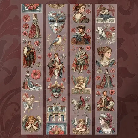 Pet tape Venetian Renaissance - 60 mm - 2 - Scrapbook Resource Co - Tidformera