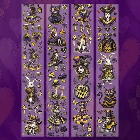 Pet tape Wonderland 2 - 60 mm - 2 - Scrapbook Resource Co - Tidformera