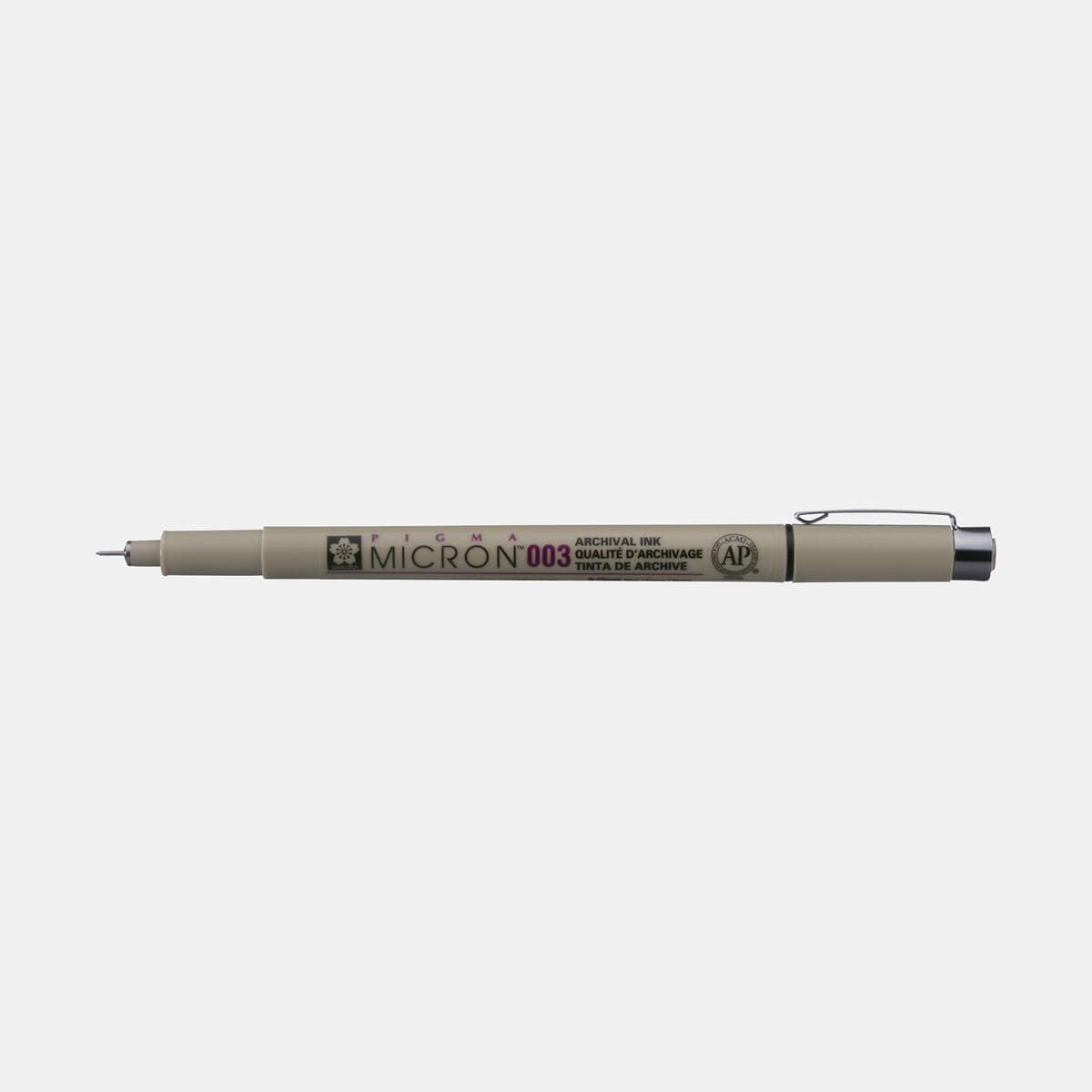 Pigma micron Fineliner Svart - 003 - 1 - Sakura - Tidformera